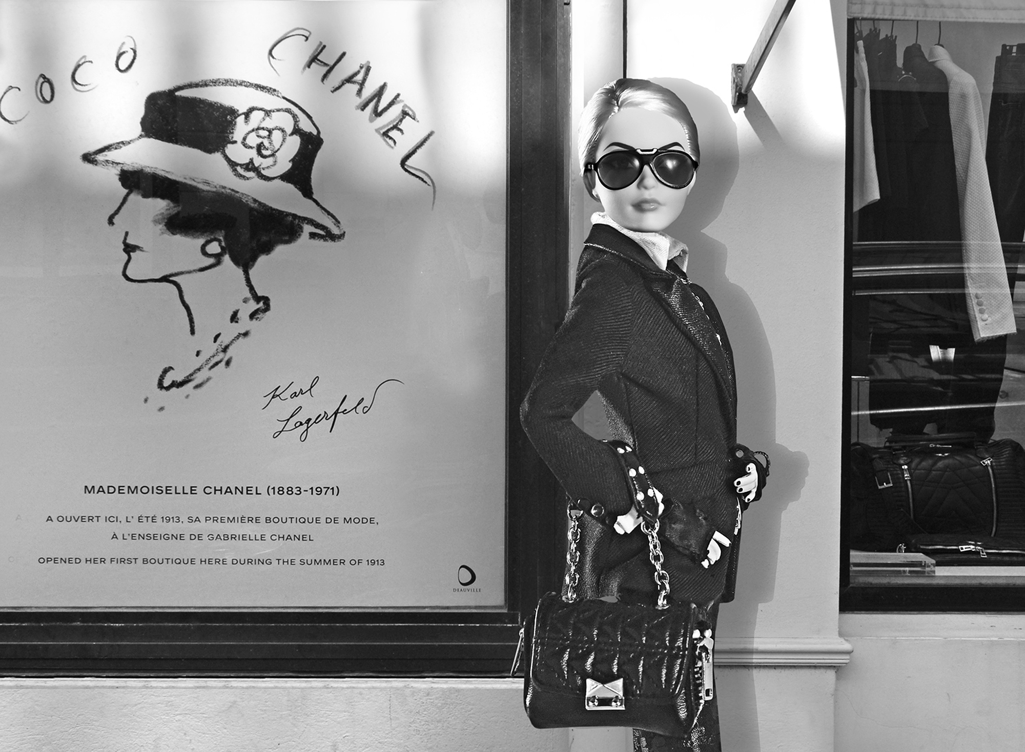 barbie Karl Lagerfeld Deauville-┬®michel Trehet